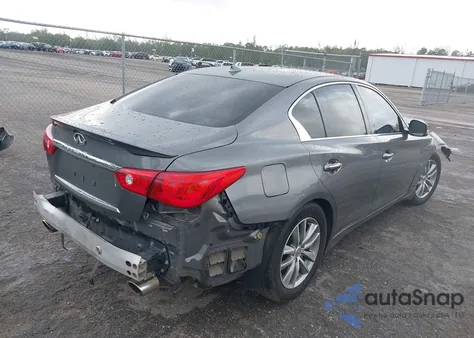 2014 Infiniti Q50 Base from USA, damaged, VIN JN1BV7AP8EM671515